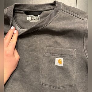 Carhartt Charcoal Crewneck Sweatshirt